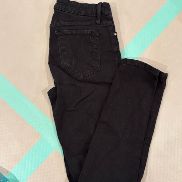 bebe Denim - Bebe black straight leg jeans